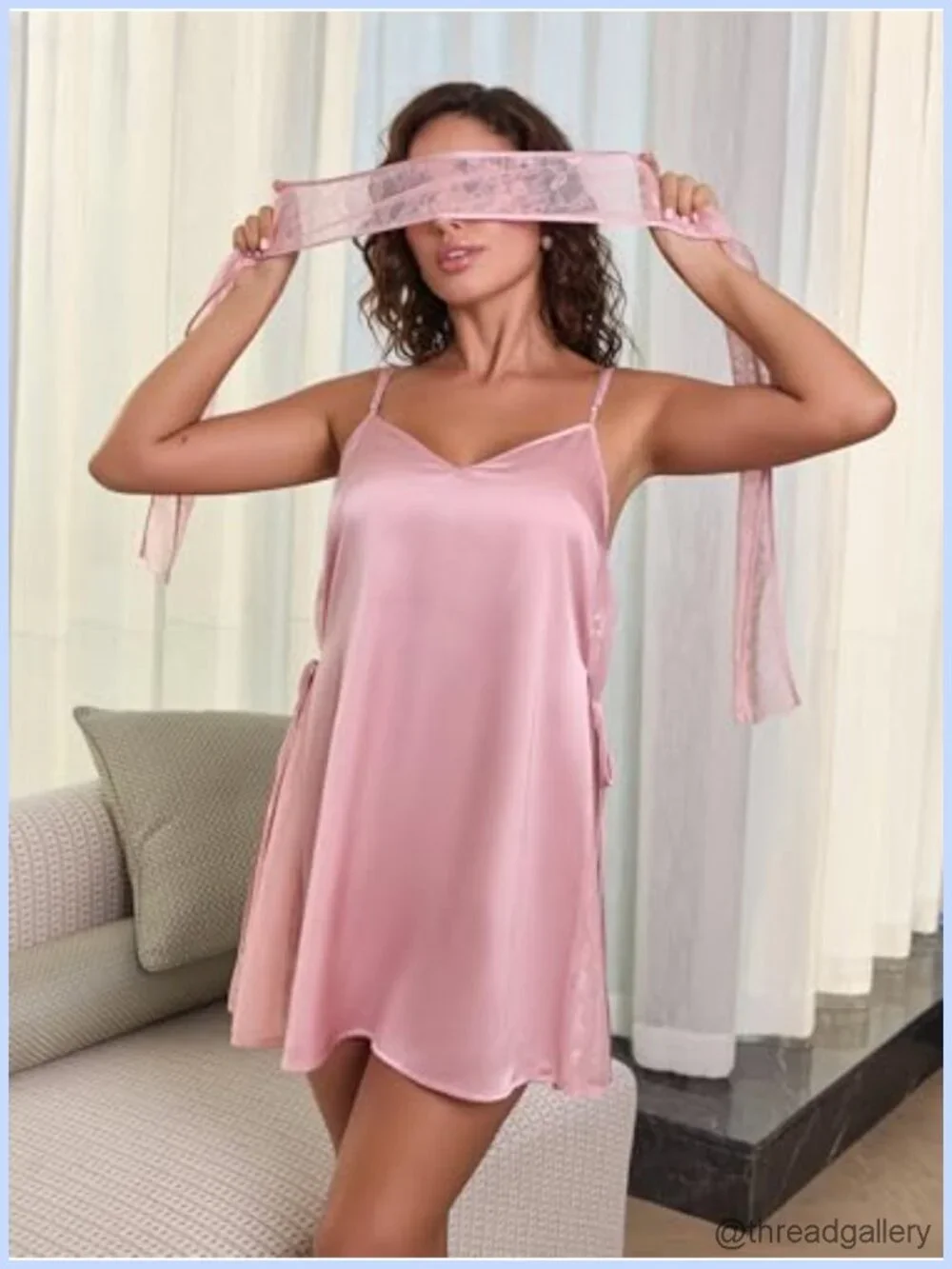 N/A women satin